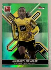 Youssoufa Moukoko [Refractor] Soccer Cards 2021 Topps Finest Bundesliga Prices