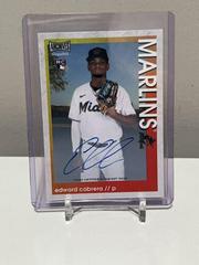 Edward Cabrera #AS-EC Baseball Cards 2022 Topps Archives Snapshots Autographs Prices