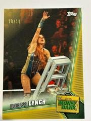 Becky Lynch [Gold] #11 Wrestling Cards 2019 Topps WWE Money in the Bank Prices