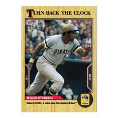 Willie Stargell Baseball Cards 2022 Topps Now Turn Back the Clock Prices