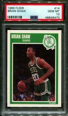 Brian Shaw Basketball Cards 1989 Fleer Prices
