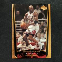 Michael Jordan [Gold F/X] #100 Basketball Cards 1998 Upper Deck Encore Prices