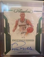 Chris Mullin [Emerald] #12 Basketball Cards 2022 Panini Flawless Distinguished Auto Prices