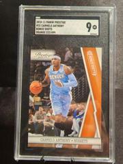 Carmelo Anthony [Bonus Shots Orange] Basketball Cards 2010 Panini Prestige Prices
