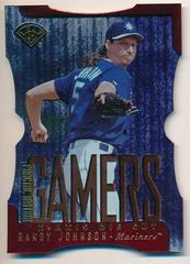 Randy Johnson [Die Cut] #379 Baseball Cards 1997 Leaf Fractal Matrix Prices