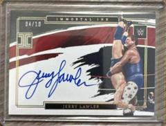 Jerry Lawler [Holo Gold] Wrestling Cards 2022 Panini Impeccable WWE Immortal Ink Autographs Prices