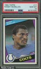 Randy McMillan Football Cards 1984 Topps Prices