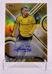 Lucas Zelarayan [Autograph Gold] Soccer Cards 2022 Finest MLS Prices