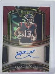 Brandin Cooks [Maroon Prizm] Football Cards 2020 Panini Select Signatures Prices