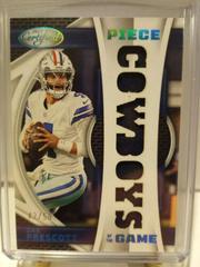 Dak Prescott [Teal] #POG-16 Football Cards 2023 Panini Certified Piece of the Game Prices