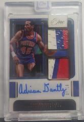 Adrian Dantley [Gold] Basketball Cards 2021 Panini One and One Dual Jersey Autographs Prices