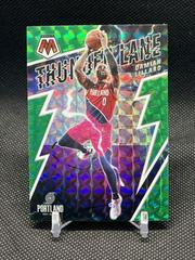 Damian Lillard [Green] #9 Basketball Cards 2021 Panini Mosaic Thunder Lane Prices