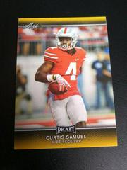 Curtis Samuel [Gold] Football Cards 2017 Leaf Draft Prices