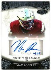 Max Roberts #ASP-102 Football Cards 2021 Sage Aspire Autographs Prices