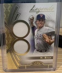 Nolan Ryan [Dual] #T1LR-NR Baseball Cards 2023 Topps Tier One Legends Relics Prices