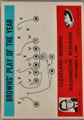 Cleveland Browns #42 Football Cards 1965 Philadelphia Prices