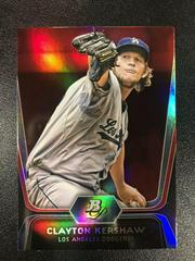 Clayton Kershaw [Ruby] #55 Baseball Cards 2012 Bowman Platinum Prices