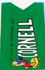 Cornell [Sticker] #14 Football Cards 1967 Topps Comic Pennants Prices