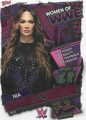 Nia Jax #W22 Wrestling Cards 2021 Topps Slam Attax WWE Women Prices