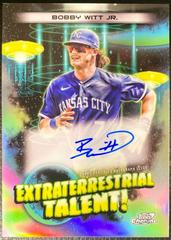 Bobby Witt Jr. . Baseball Cards 2023 Topps Cosmic Chrome Extraterrestrial Talent Autographs Prices