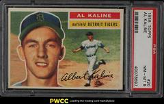 Al Kaline [White Back] #20 Baseball Cards 1956 Topps Prices