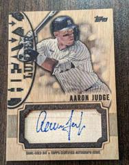 Aaron Judge #HLA-AJ Baseball Cards 2024 Topps Heavy Lumber Autograph Relic Prices