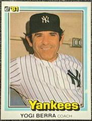Yogi Berra Baseball Cards 1981 Donruss Prices