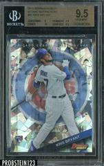 Kris Bryant [Atomic Refractor] Baseball Cards 2015 Bowman's Best Prices