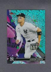 Aaron Judge [Aqua Shimmer Refractor] #77 Baseball Cards 2021 Topps Finest Prices