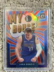 Luka Doncic [Blue] Basketball Cards 2021 Panini Donruss Optic My House Prices