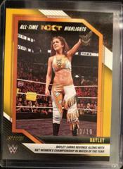 Bayley [Gold] Wrestling Cards 2022 Panini NXT WWE All Time Highlights Prices