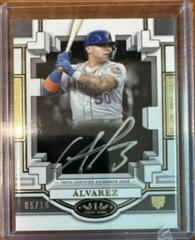 Francisco alvarez [Silver Ink] Baseball Cards 2023 Topps Tier One Break Out Autographs Prices
