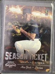 Mariano Rivera [Crystal Collection] Baseball Cards 2011 Playoff Contenders Prices
