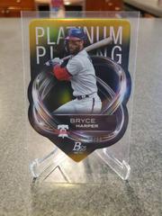 Bryce Harper [Gold] Baseball Cards 2023 Bowman Platinum Plating Die Cut Prices