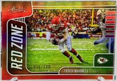 Patrick Mahomes II [Spectrum Red] #7 Football Cards 2019 Panini Absolute Red Zone Prices