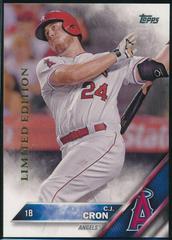 C.J. Cron #37 Baseball Cards 2016 Topps Limited Edition Prices