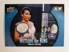 Hikaru Shida Wrestling Cards 2022 Upper Deck AEW Outside the Ring Prices