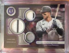 Anthony Rizzo Baseball Cards 2024 Topps Tribute Triple Relic Prices