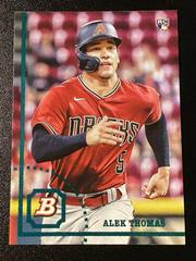 Alek Thomas [Image Swap Variation] #78 Baseball Cards 2022 Bowman Heritage Prices