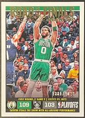 Jayson Tatum #26 Basketball Cards 2022 Panini Hoops Road to the Finals Prices