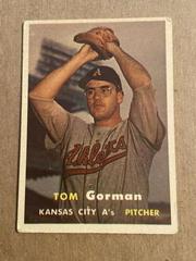 Tom Gorman #87 Baseball Cards 1957 Topps Prices