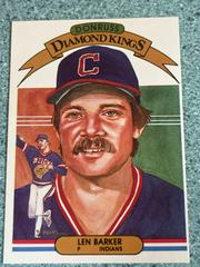 Len Barker [Diamond Kings] #6 Baseball Cards 1982 Donruss Prices