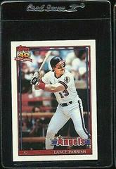Lance Parrish Baseball Cards 1991 Topps Tiffany Prices