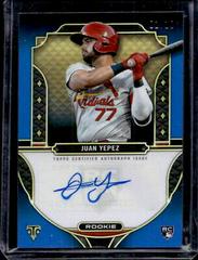 Juan Yepez [Sapphire] #RA-JY Baseball Cards 2022 Topps Triple Threads Rookie Autographs Prices