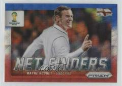 Wayne Rooney [Blue & Red Wave Prizm] Soccer Cards 2014 Panini Prizm World Cup Net Finders Prices