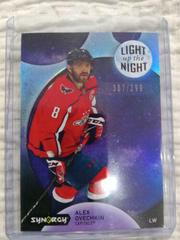 Alex Ovechkin [Blue] #LN-AO Hockey Cards 2022 Upper Deck Synergy Light Up The Night Prices