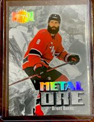 Brent Burns #MO-7 Hockey Cards 2022 Skybox Metal Universe Ore Prices