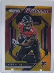 Kyle Pitts [Gold] #H-13 Football Cards 2023 Panini Prizm Emergent Prices