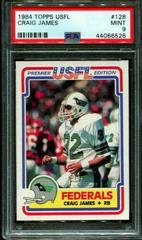 Craig James Football Cards 1984 Topps USFL Prices