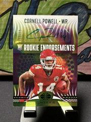 Cornell Powell [Green] #RE-38 Football Cards 2021 Panini Illusions Rookie Endorsements Autographs Prices